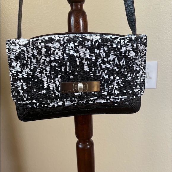 BCBGMaxazria sequin shoulders bag - Picture 4 of 7